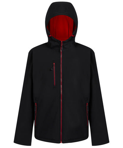 Navigate 2-layer hooded softshell jacket