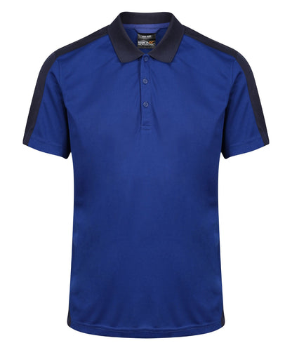 Contrast wicking polo