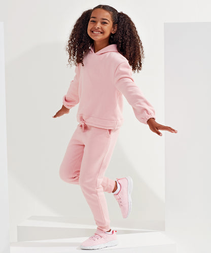 Kids TriDri® recycled cropped oversize hoodie