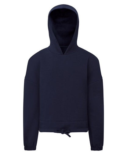 Kids TriDri® recycled cropped oversize hoodie