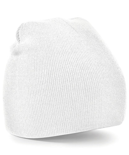 Two-tone pull-on beanie