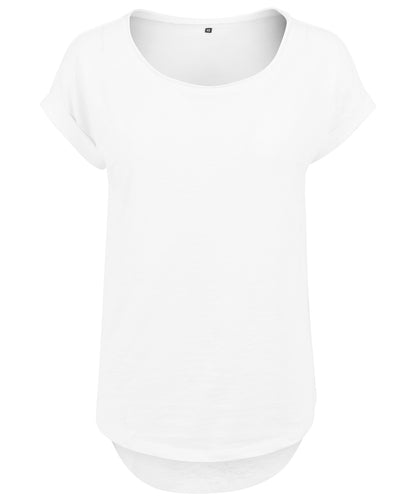 Women's long slub tee