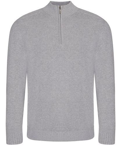 Wakhan ¼ regen zip knit sweater