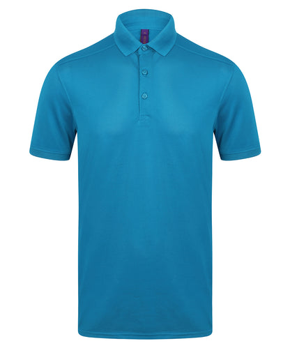 Stretch polo shirt with wicking finish (slim fit)