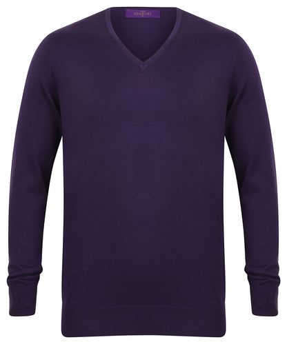 12 gauge v-neck jumper