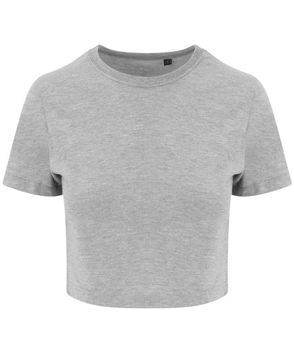 Women's triblend cropped T