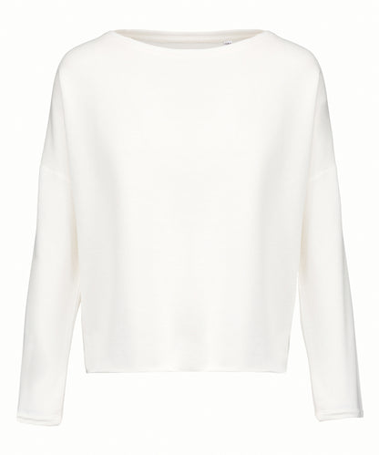 Ladies' oversized sweatshirt