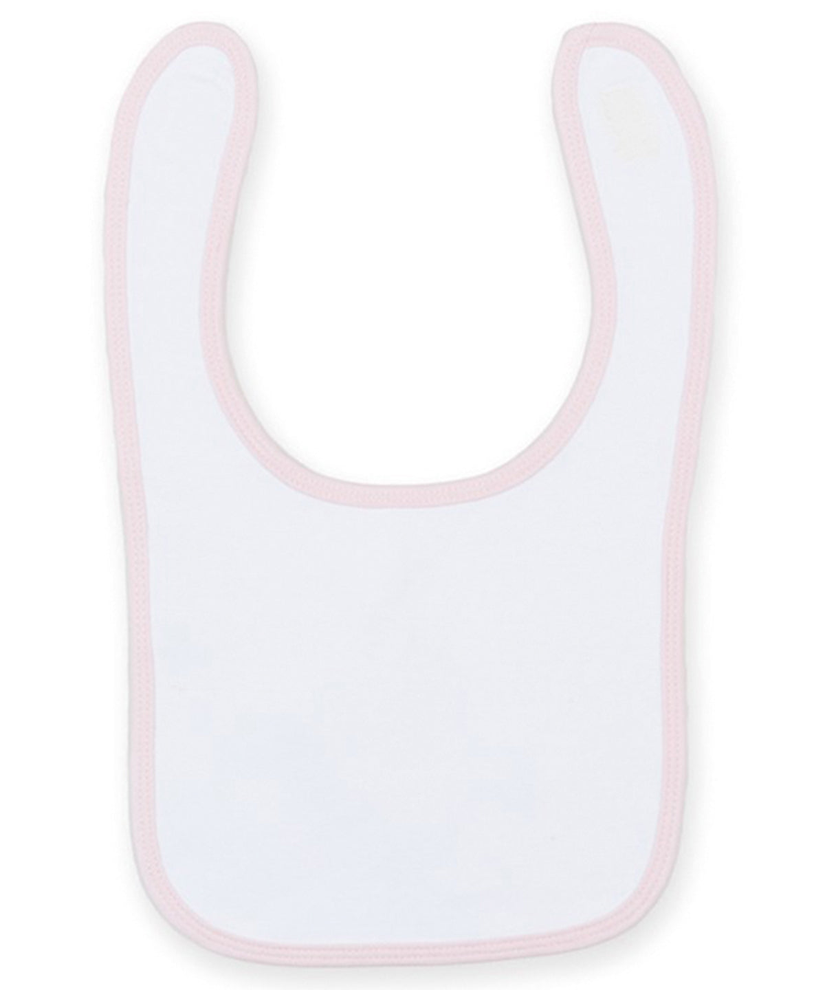 Plain and contrast bib