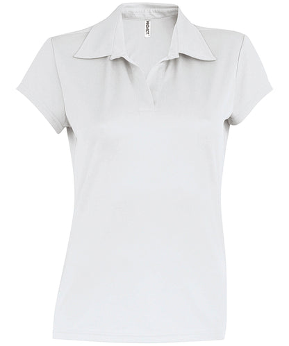 Ladies' short-sleeved polo shirt