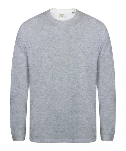 Unisex drop shoulder slogan top