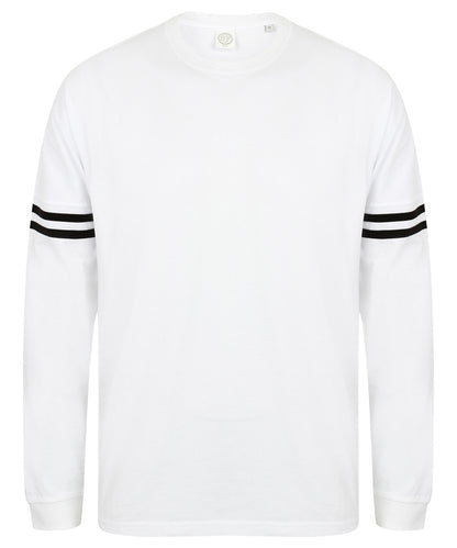 Unisex drop shoulder slogan top