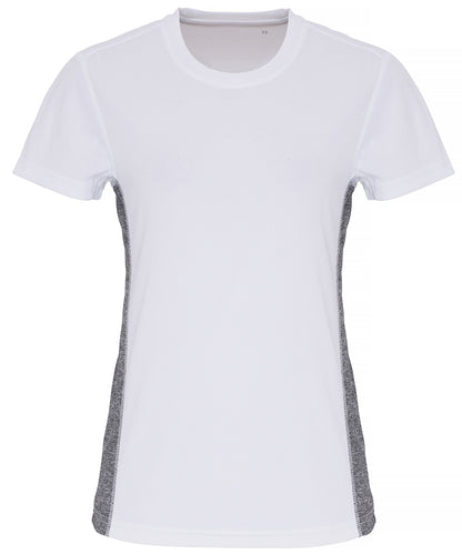 Women's TriDri® contrast panel performance t-shirt