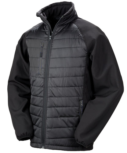 Compass padded softshell jacket