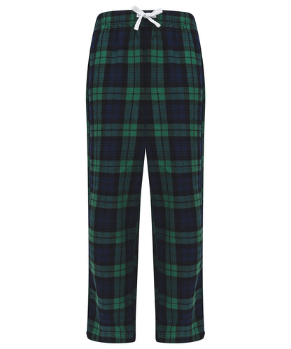 Kids tartan lounge pants