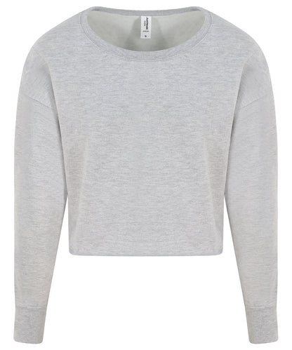 Women's cropped sweat