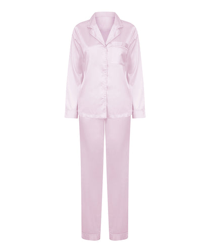 Women's satin long pyjamas