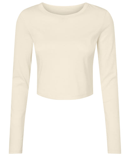 Women’s micro rib long sleeve baby t-shirt