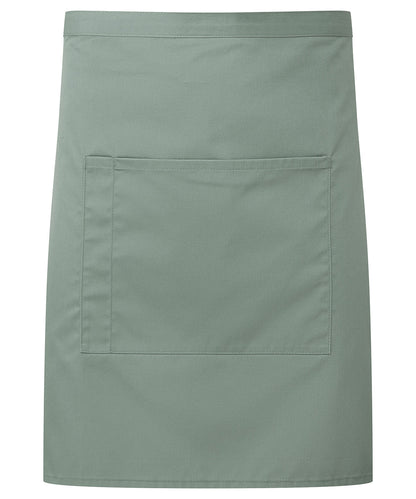 ‘Colours collection’ mid-length pocket apron