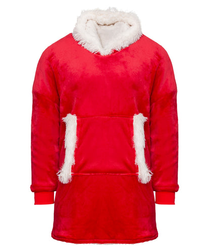 The Ribbon oversized cosy reversible sherpa hoodie