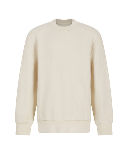 Kids sustainable fashion curved hem sweatshirt