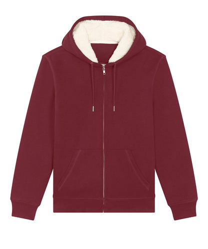 Unisex Hygger sherpa zip-through sweatshirt (STSU956)