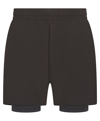 Double-layer sports shorts