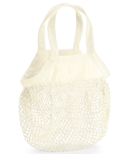Organic cotton mini mesh grocery bag